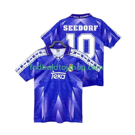 Real Madrid SEEDORF 10 Retro Udebane trøje 1996 1997 S/S